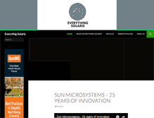 Tablet Screenshot of everythingsolaris.org